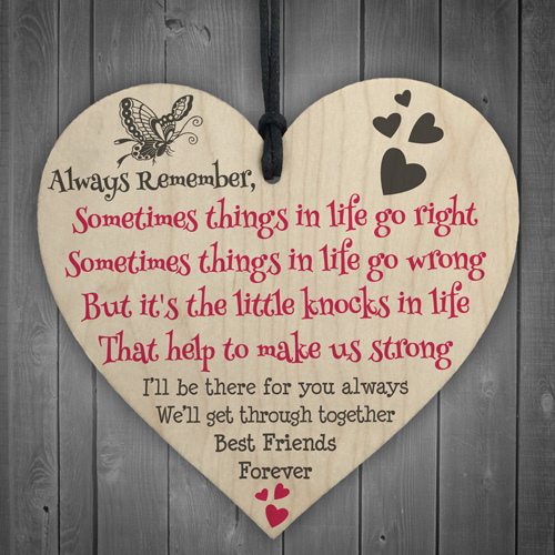 Best Friends Forever Friendship Love Heart Gift Hanging Plaque Home Amazing Friendship Signs Decorative Art Best Friends Forever Friendship Love Heart Gift Hanging Plaque Home Amazing Friendship Signs Decorative Art