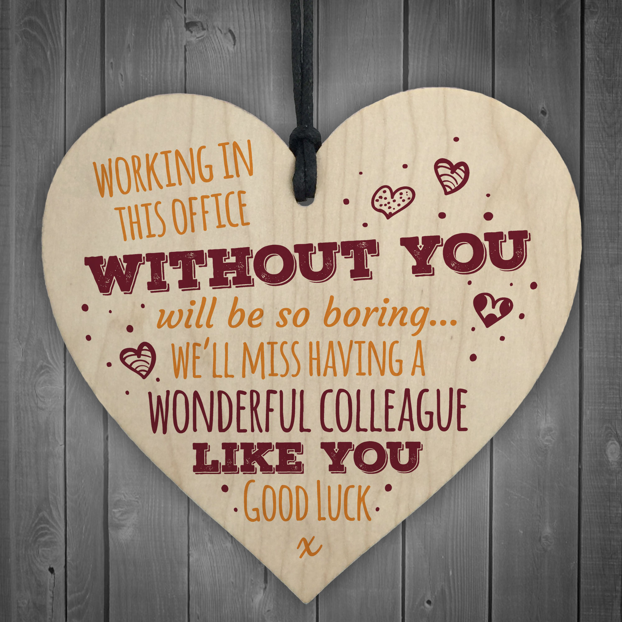 GRANDPARENTS Personalised Wooden Plaque Gift...Lovely leaving present