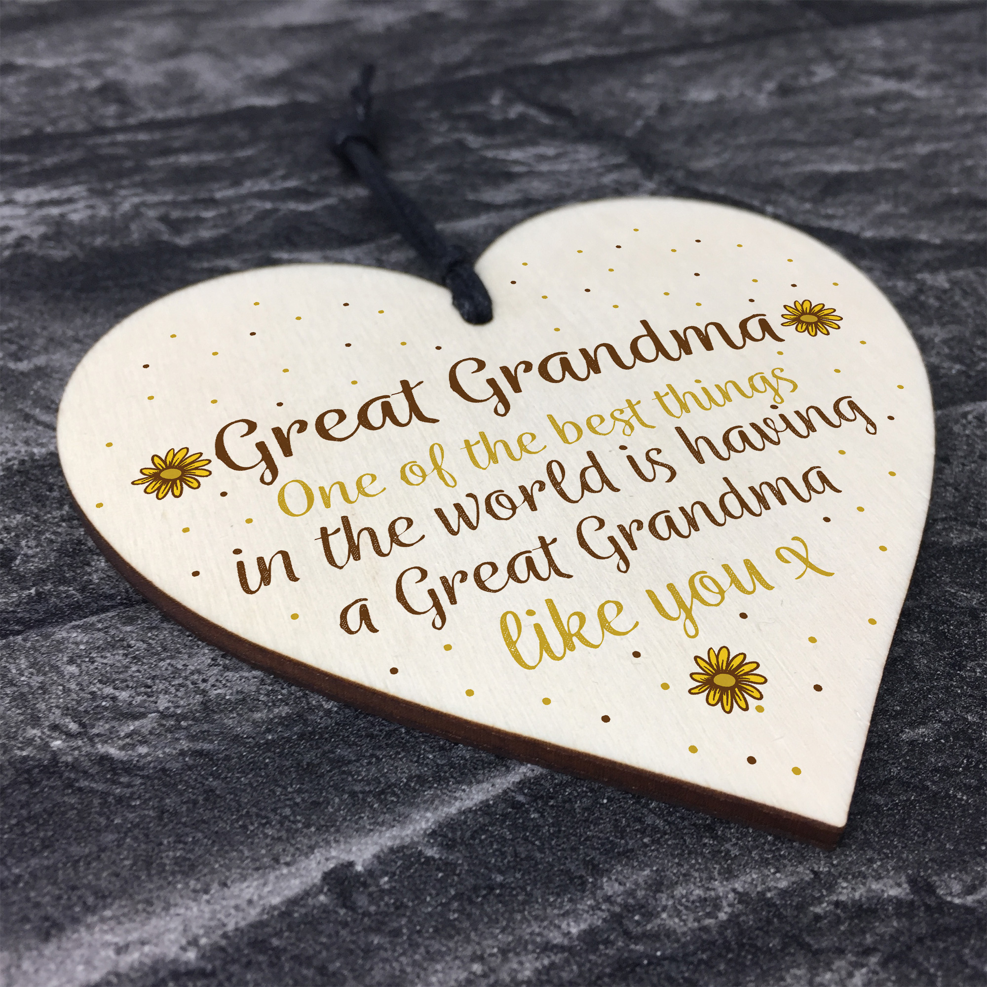 Great Grandma Gift Wooden Heart Granparent Birthday Gift For Her Gifts For Women eBay