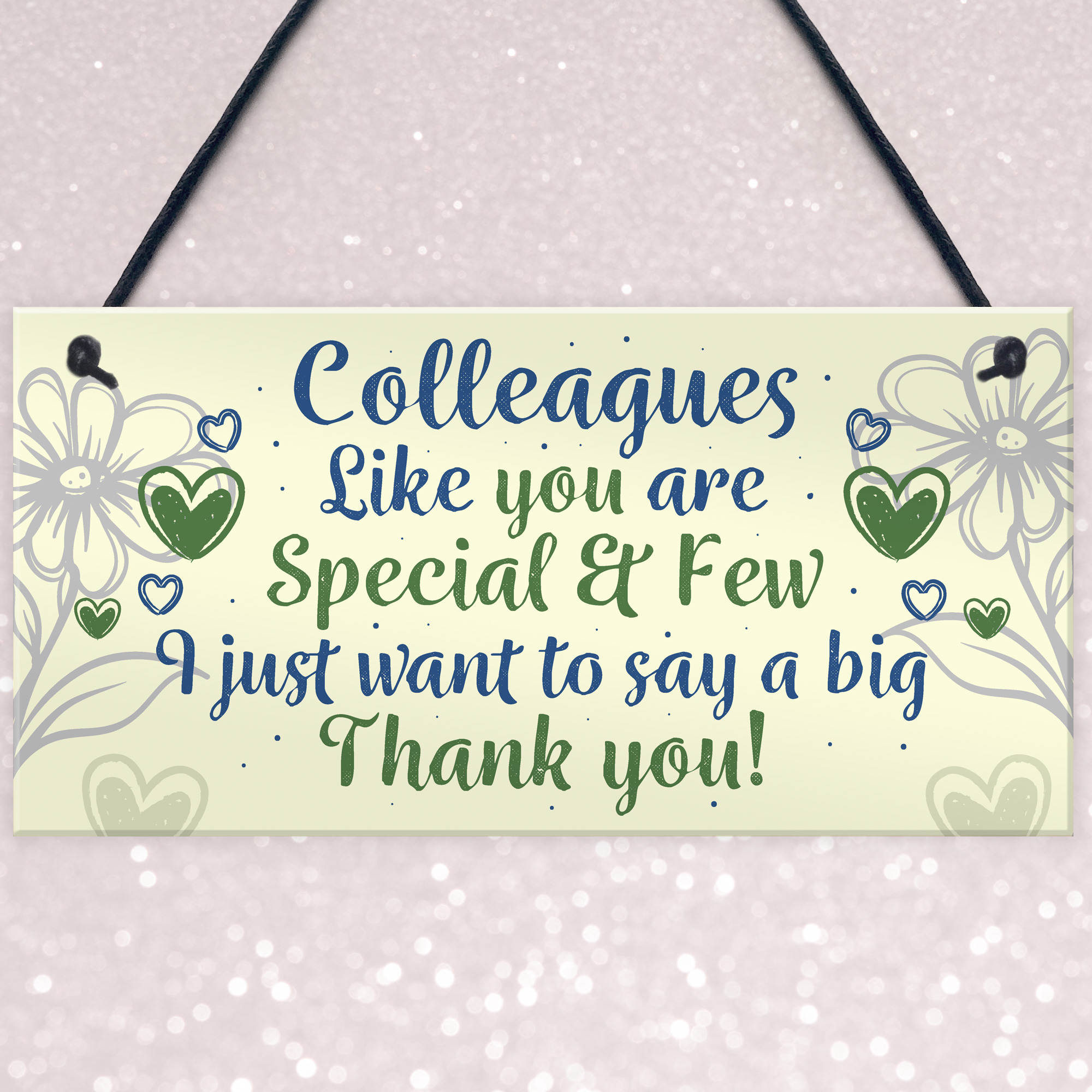 Special And Few Colleagues Plaque FRIEND Thank You Colleague Gift Office Sign 5060625621801 eBay