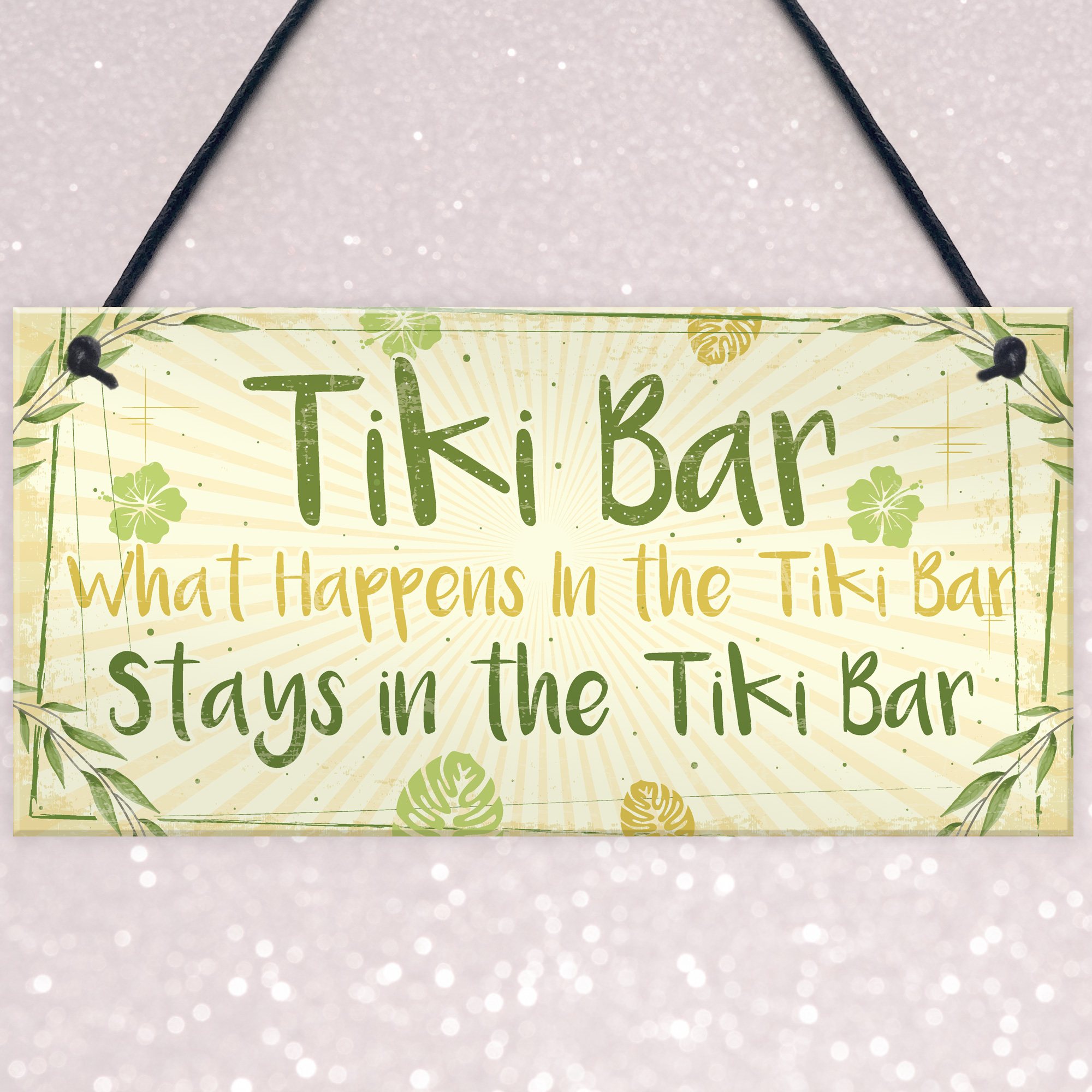 Tiki Bar Accessories Home Garden Bar Plaque Pub Bar Kitchen Man Cave