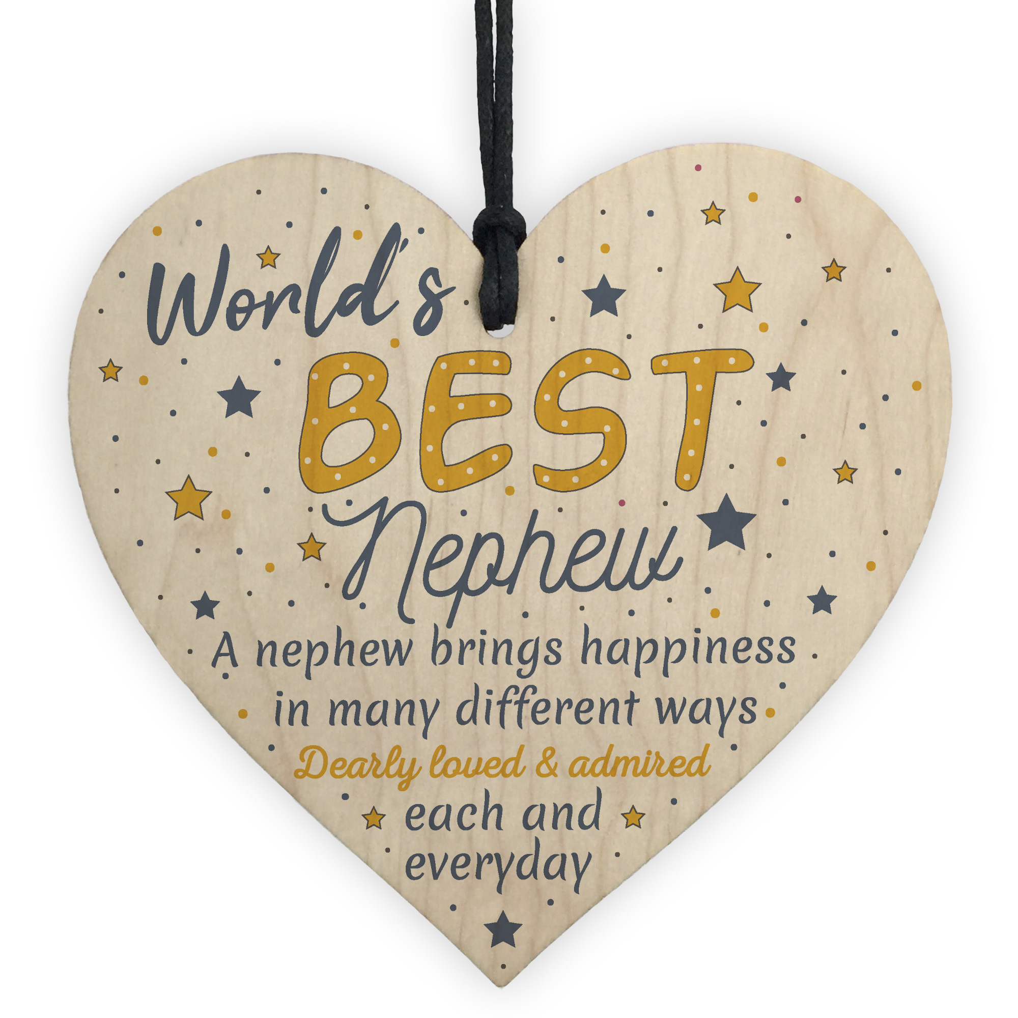 Best Nephew Birthday Christening Christmas Gift Auntie Uncle Gifts