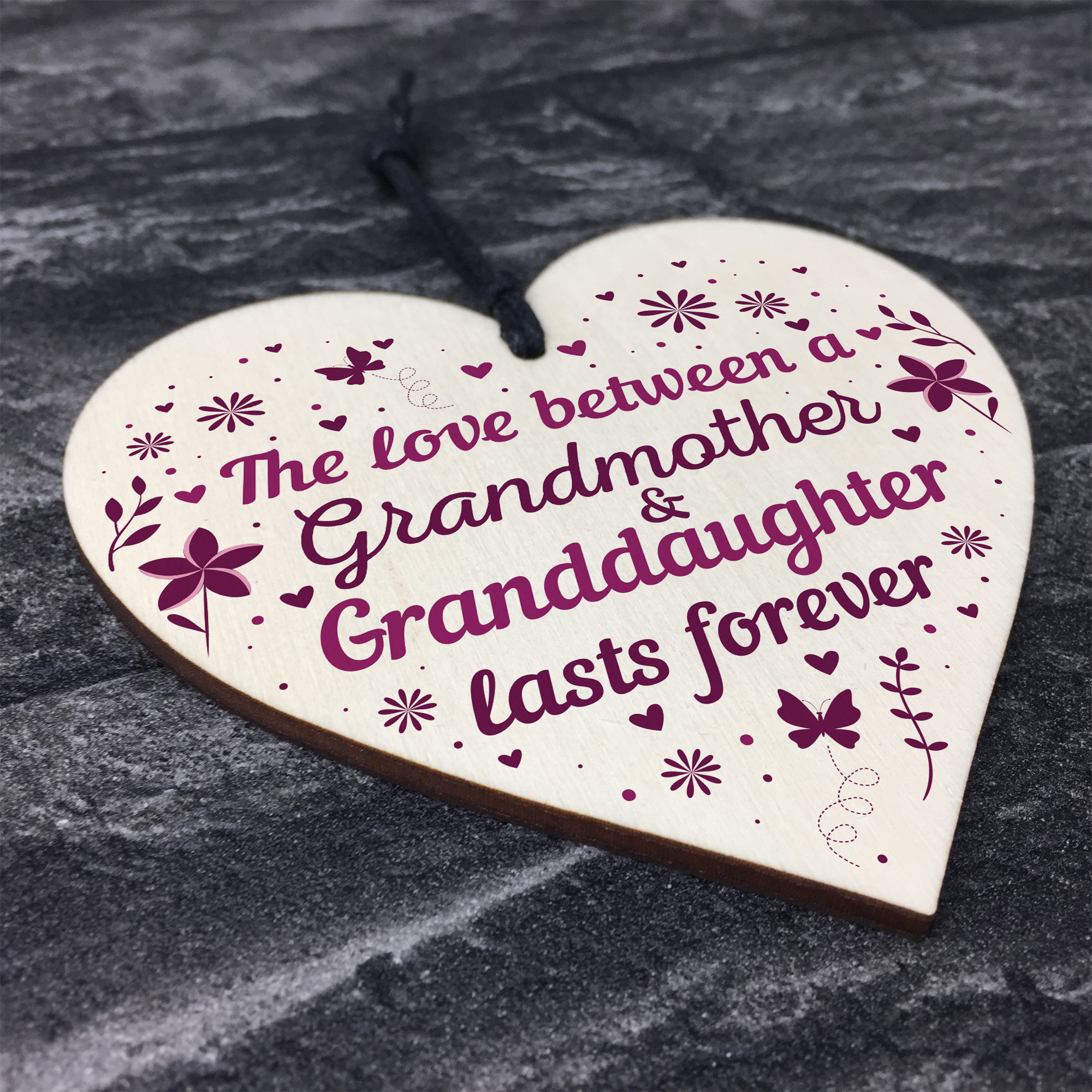Grandmother And Granddaughter Gifts Nan Grandma Birthday Christmas Gifts Heart 5056293504515 | eBay