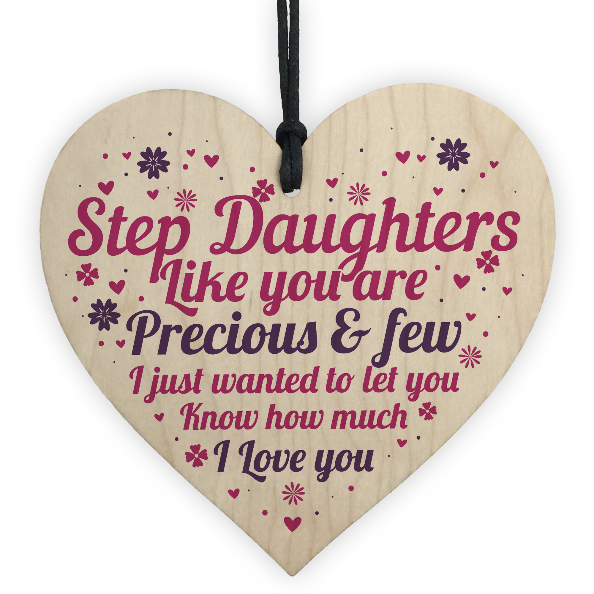Step Daughter Birthday Christmas Card Gift For Daughter From Step Mum