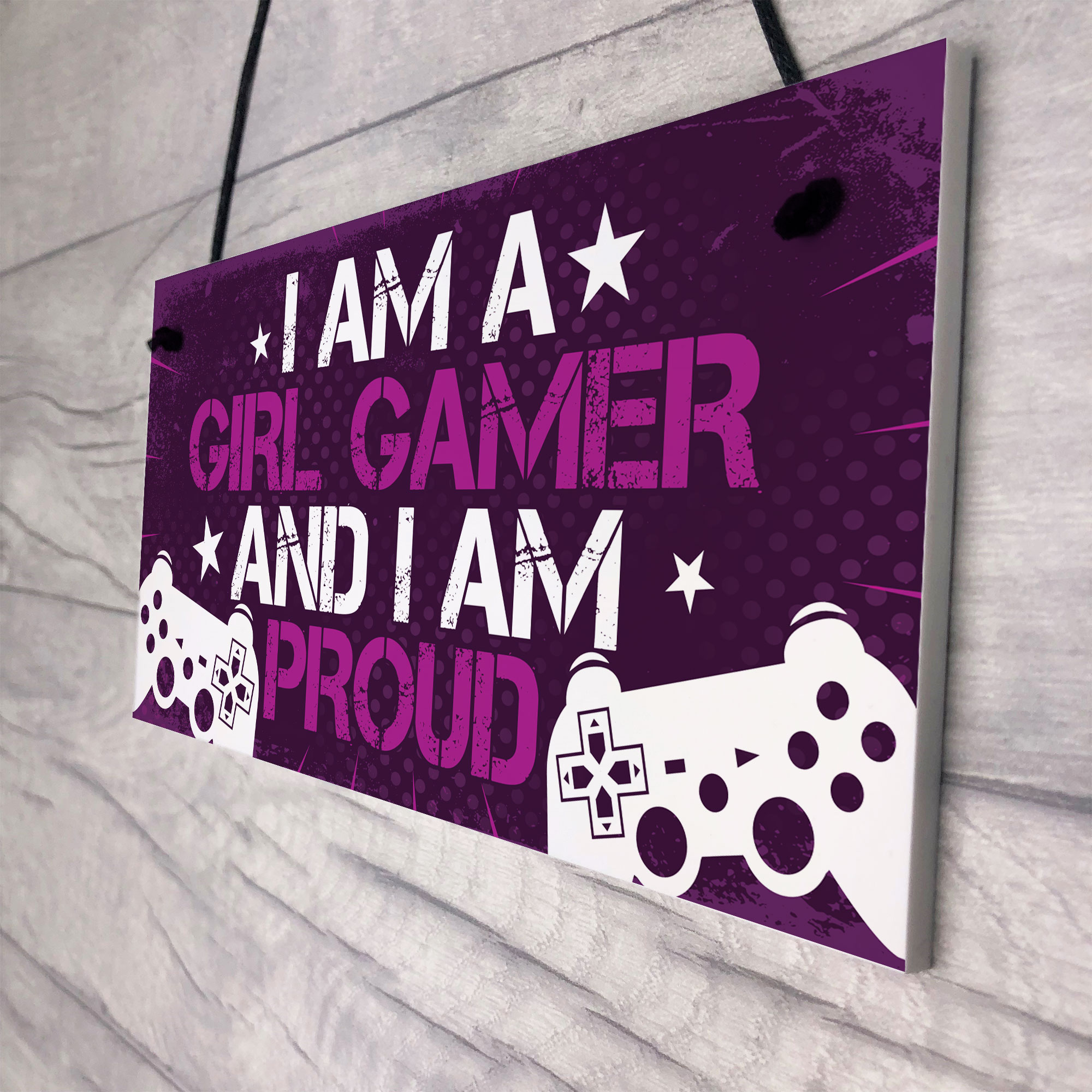 Gamer Gaming Gifts For Women Novelty Birthday Gift For Daughter Girl Gamer Sign 5056293508995 eBay