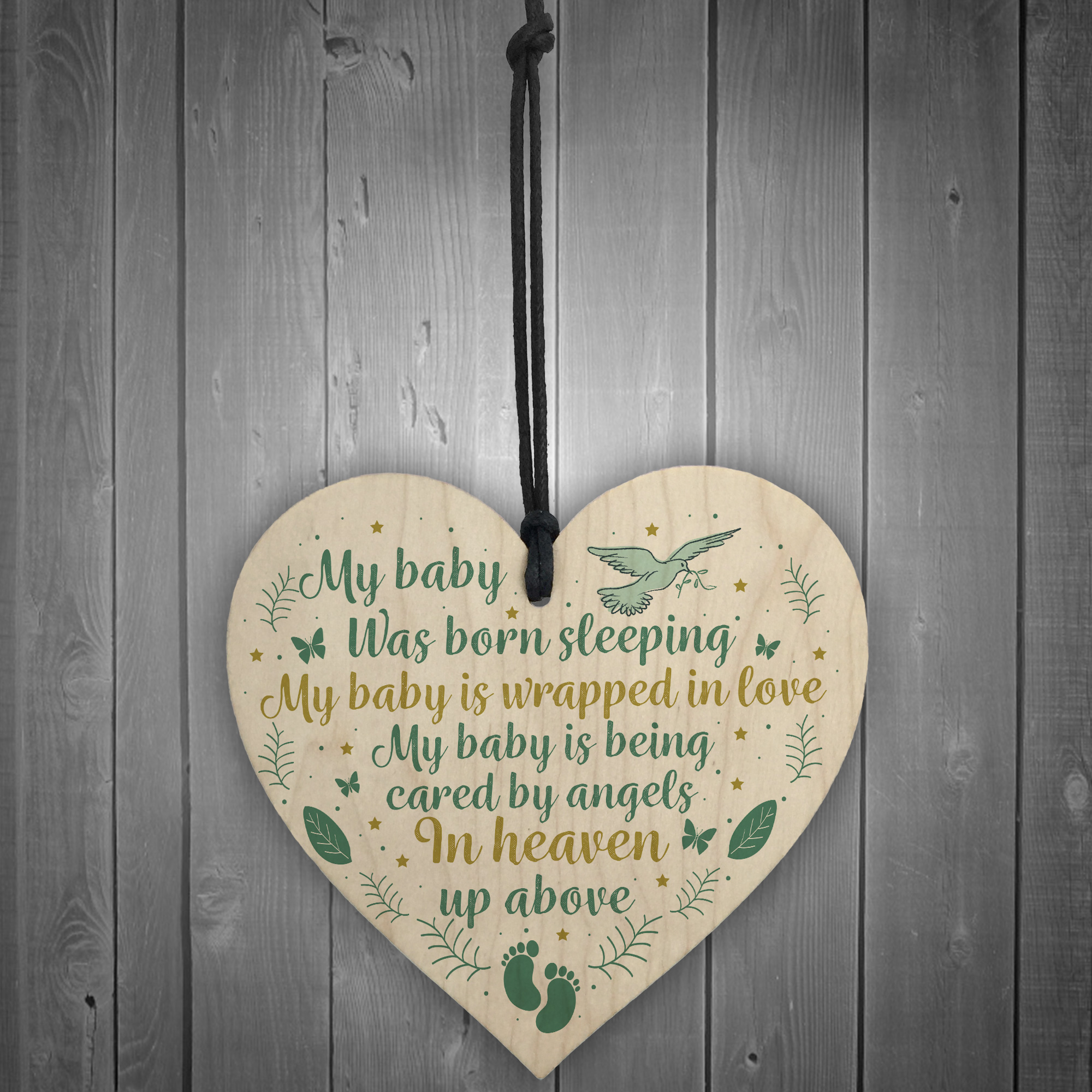 Baby Memorial Plaque Miscarriage Baby Loss Stillborn Bereavement Sign
