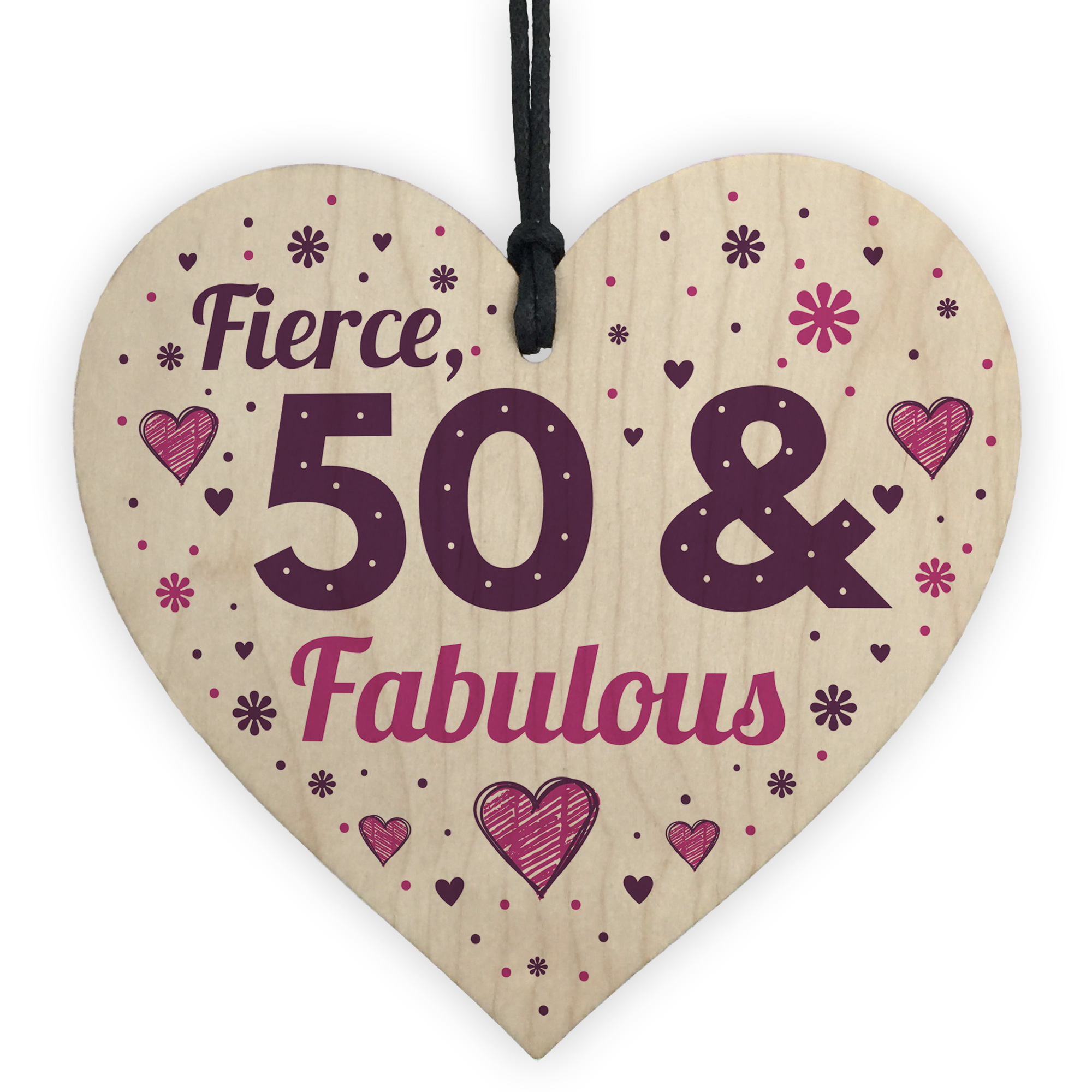 50 And Fabulous Gift 50 Birthday Decorations 50th Birthday Present