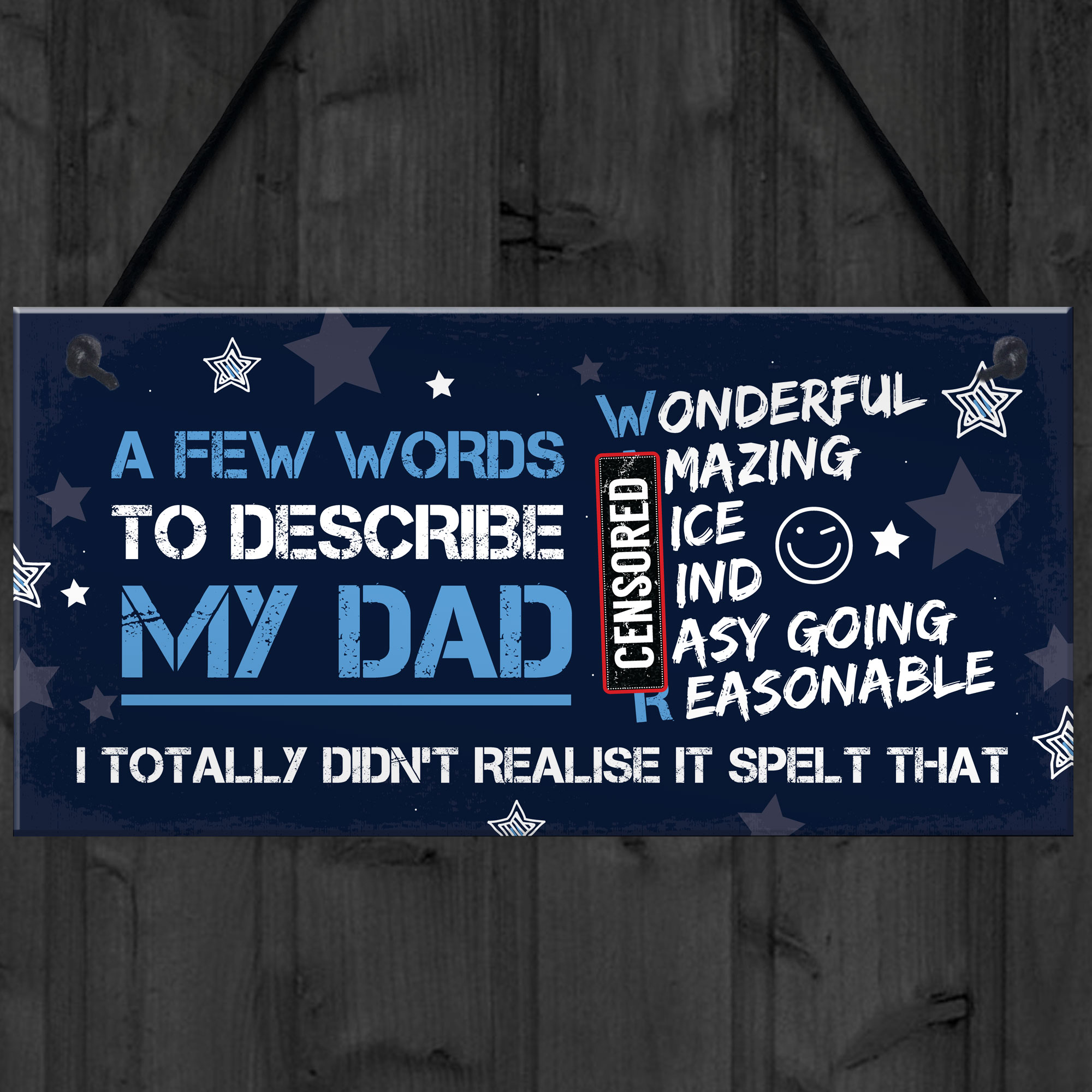 FUNNY Dad Gifts Daddy Gift From Daughter Funny Fathers Day Gift For Dad