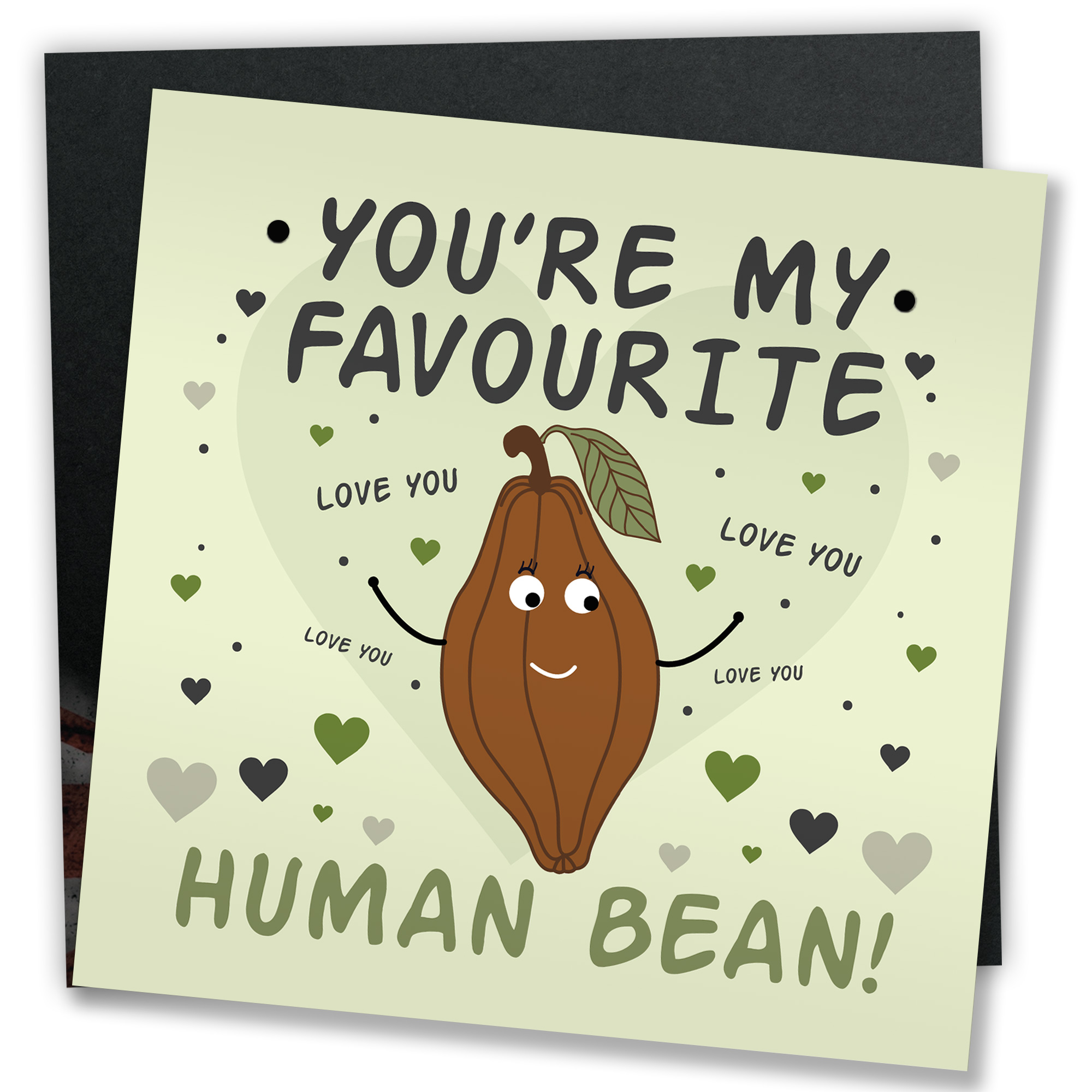 Personalised First Valentines Card Fish in Sea Husband Wife Girlfriend Boyfriend