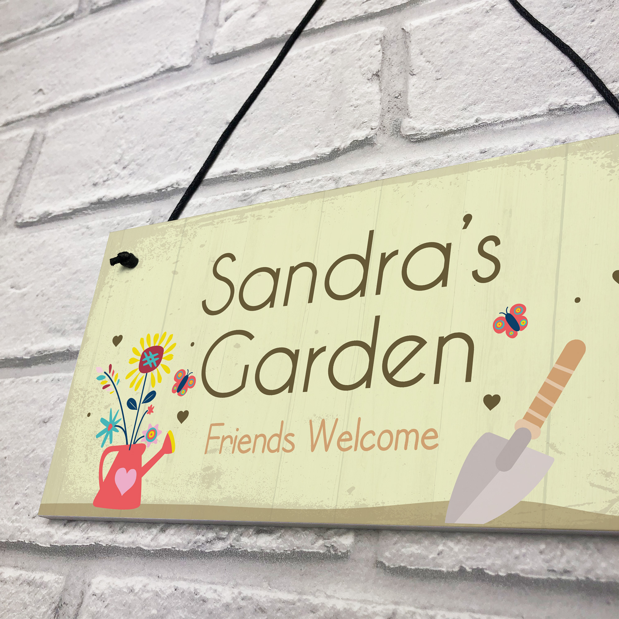 Personalised Garden Signs And Plaques Any Name Summer House Garden Shed