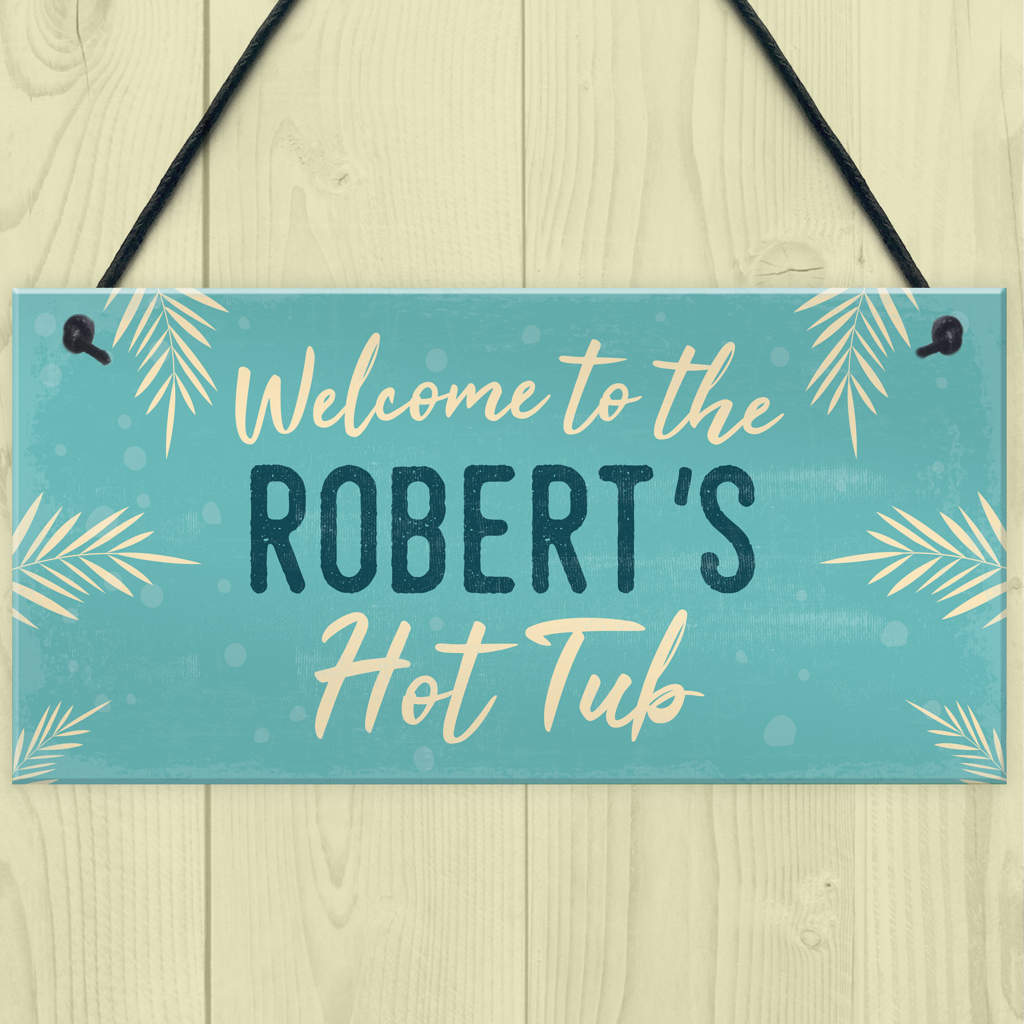 MY HOT TUB MY RULES SIGN RUSTIC VINTAGE STYLE 8x10in 20x25cm pool jacuzzi funny