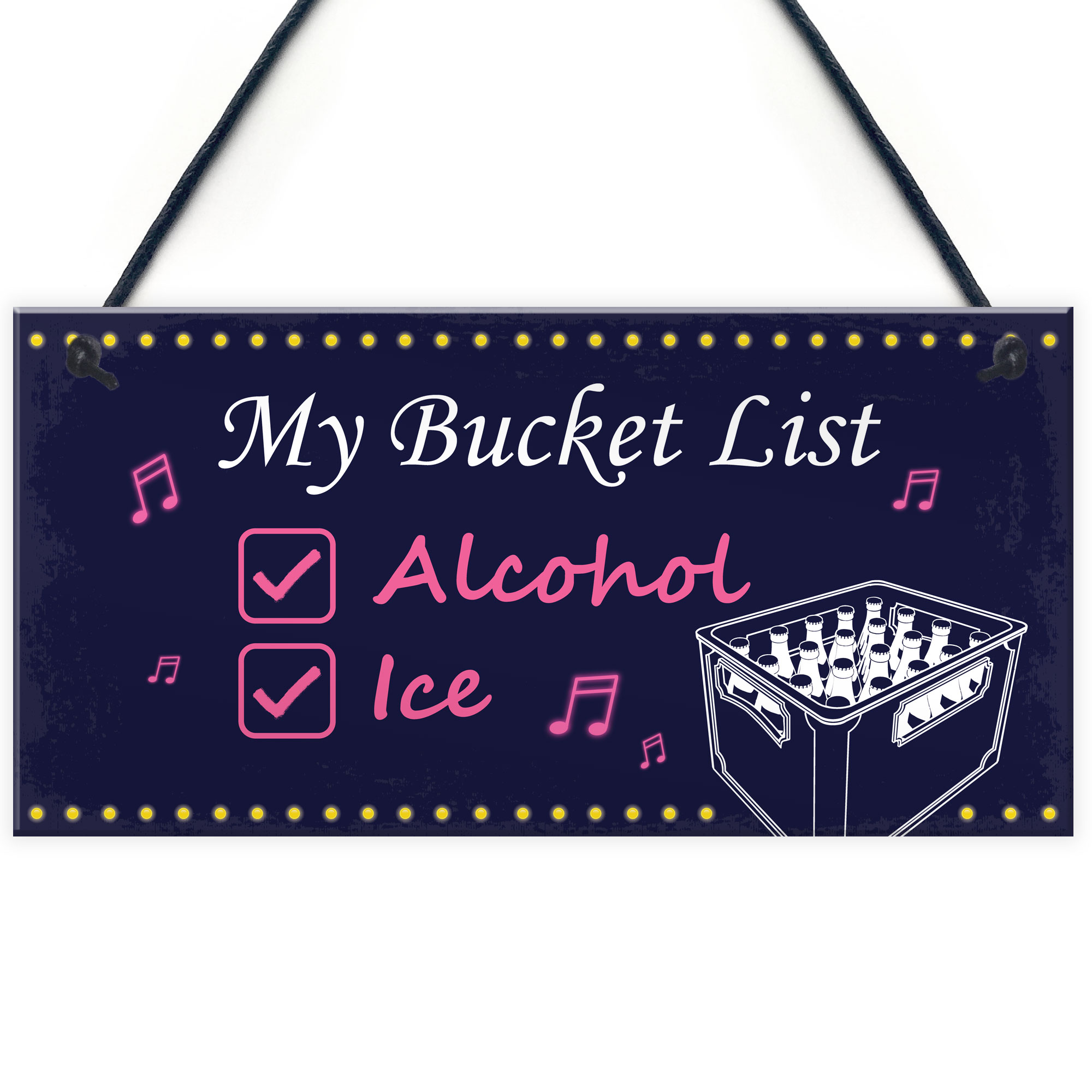 MOLESS Bar Sign Decor - Cartello Divertente In Metallo 30.5x30.5 Cm Per Man Cave, Garage