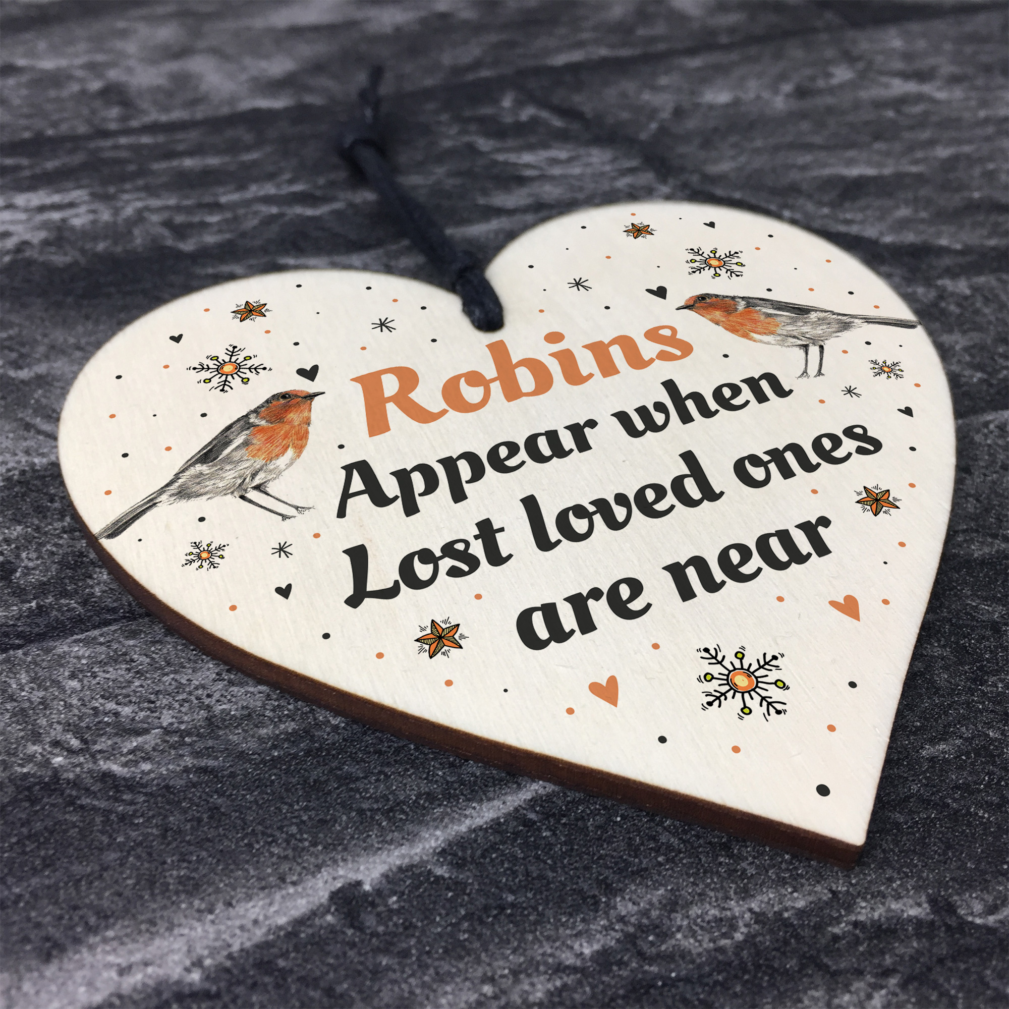 Personalised Robins Appear Memorial Book Grave Garden Ornament 11605 P Personalised Robins Appear Memorial Book Grave Garden Ornament 11605 P