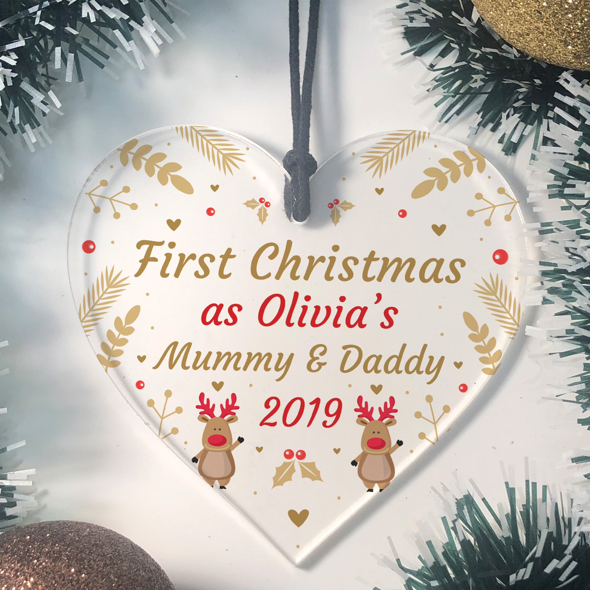 1st christmas as mummy and daddy