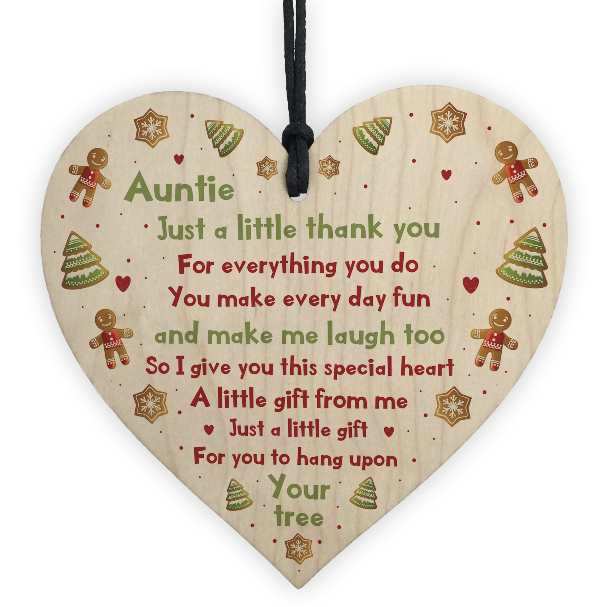 Christmas Cards Merry Christmas To The Bestest Auntie From Niece Or Nephew PC587