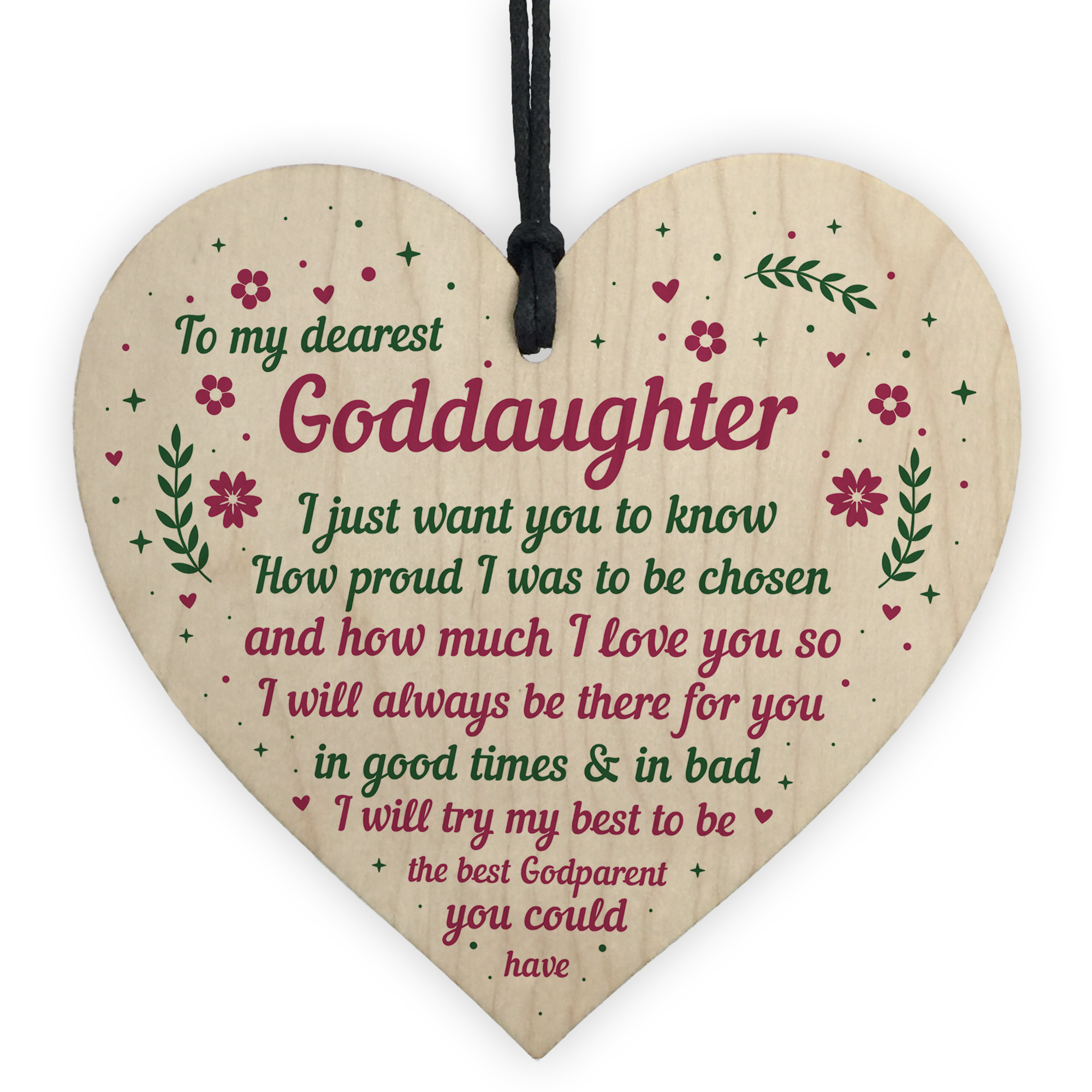 Handmade Goddaughter Gift Wooden Heart Goddaughter Birthday Gift From Godparent Ebay Handmade Goddaughter Gift Wooden Heart Goddaughter Birthday Gift From Godparent Ebay