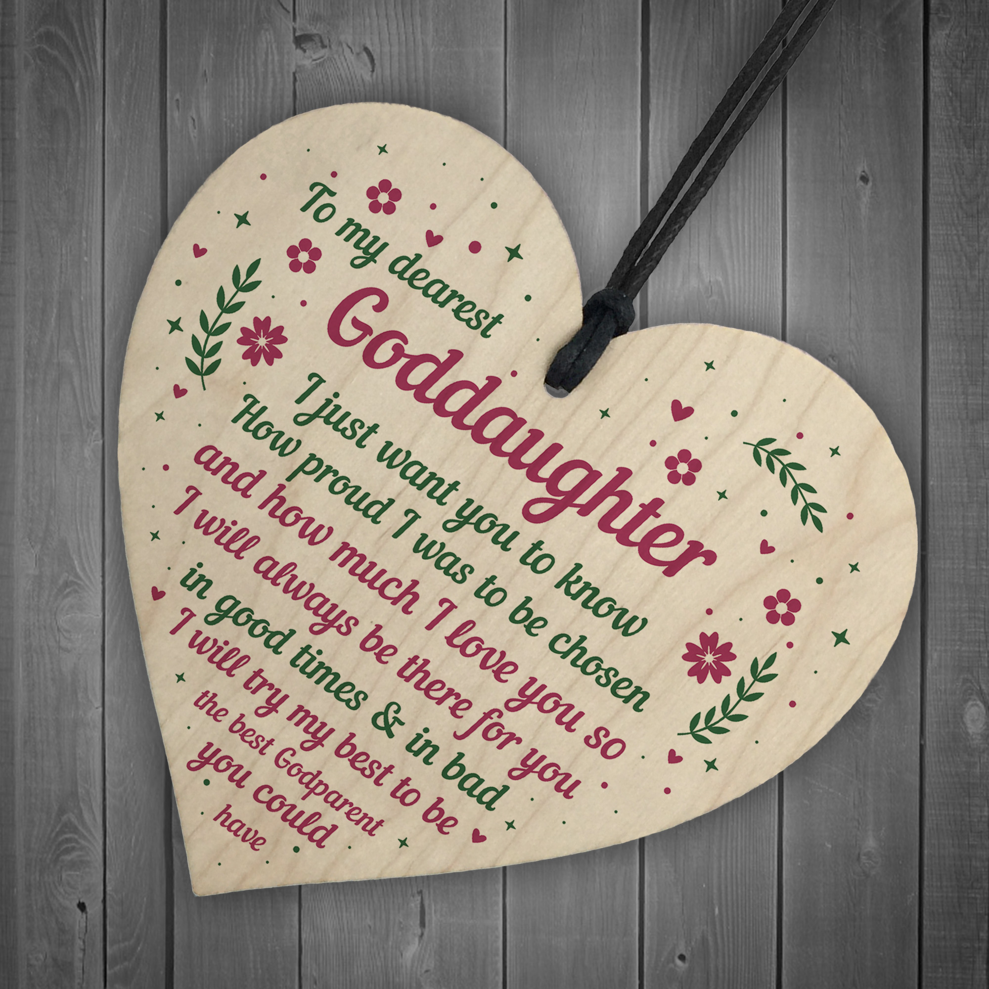Handmade Goddaughter Gift Wooden Heart Goddaughter Birthday Gift From Godparent Ebay Handmade Goddaughter Gift Wooden Heart Goddaughter Birthday Gift From Godparent Ebay