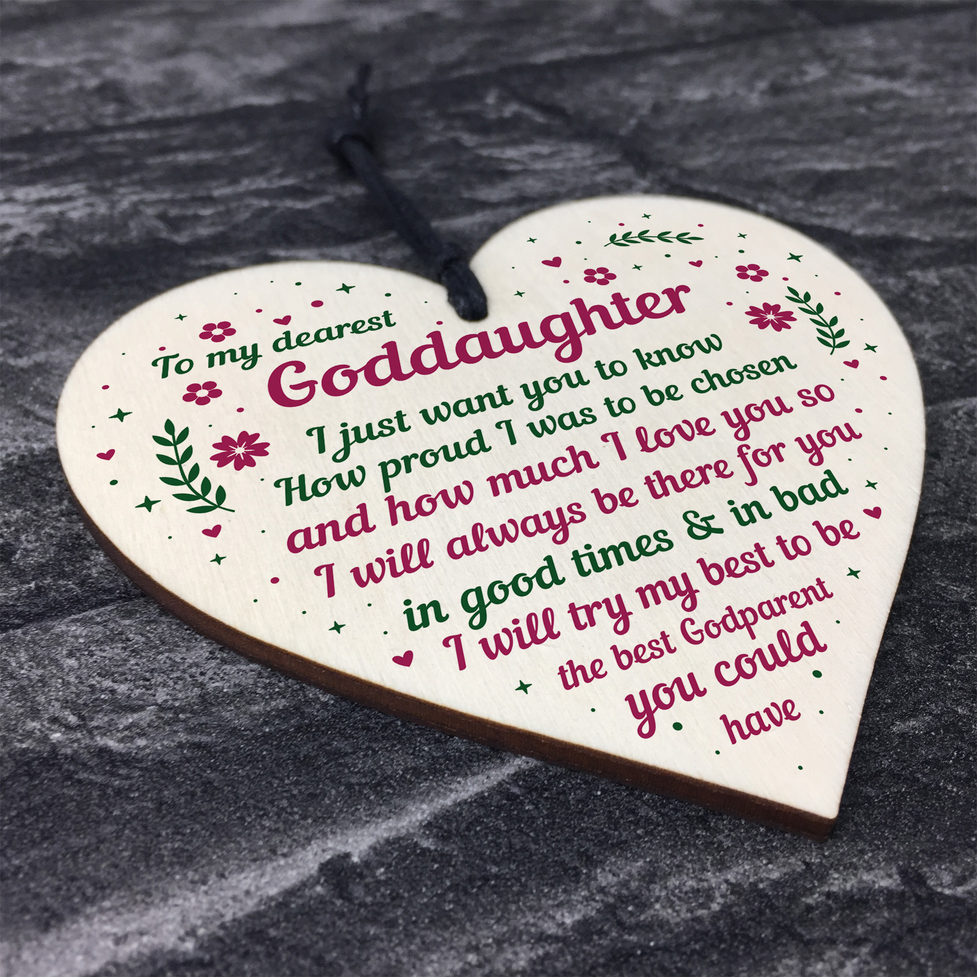Handmade Goddaughter Gift Wooden Heart Goddaughter Birthday Gift From Godparent Ebay Handmade Goddaughter Gift Wooden Heart Goddaughter Birthday Gift From Godparent Ebay