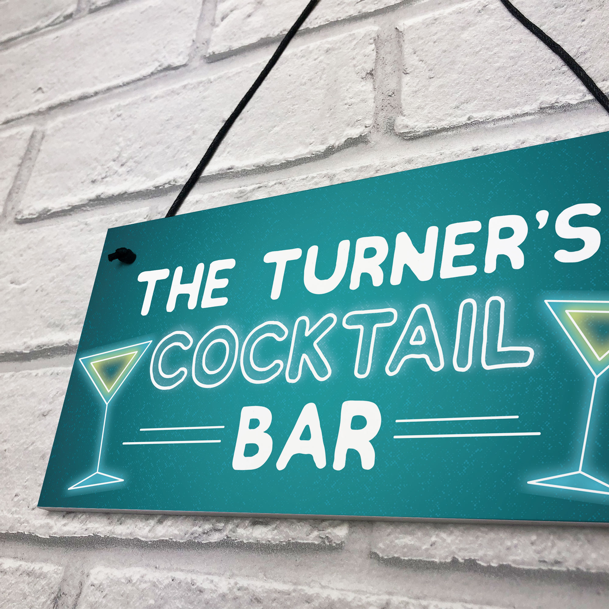 Personalised Cocktail Bar Signs And Plaques Novelty Home Bar Signs Garden Decor eBay