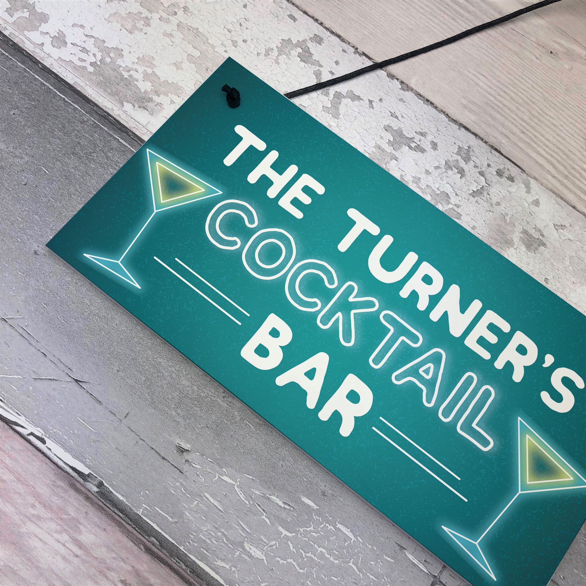 Personalised Cocktail Bar Signs And Plaques Novelty Home Bar Signs
