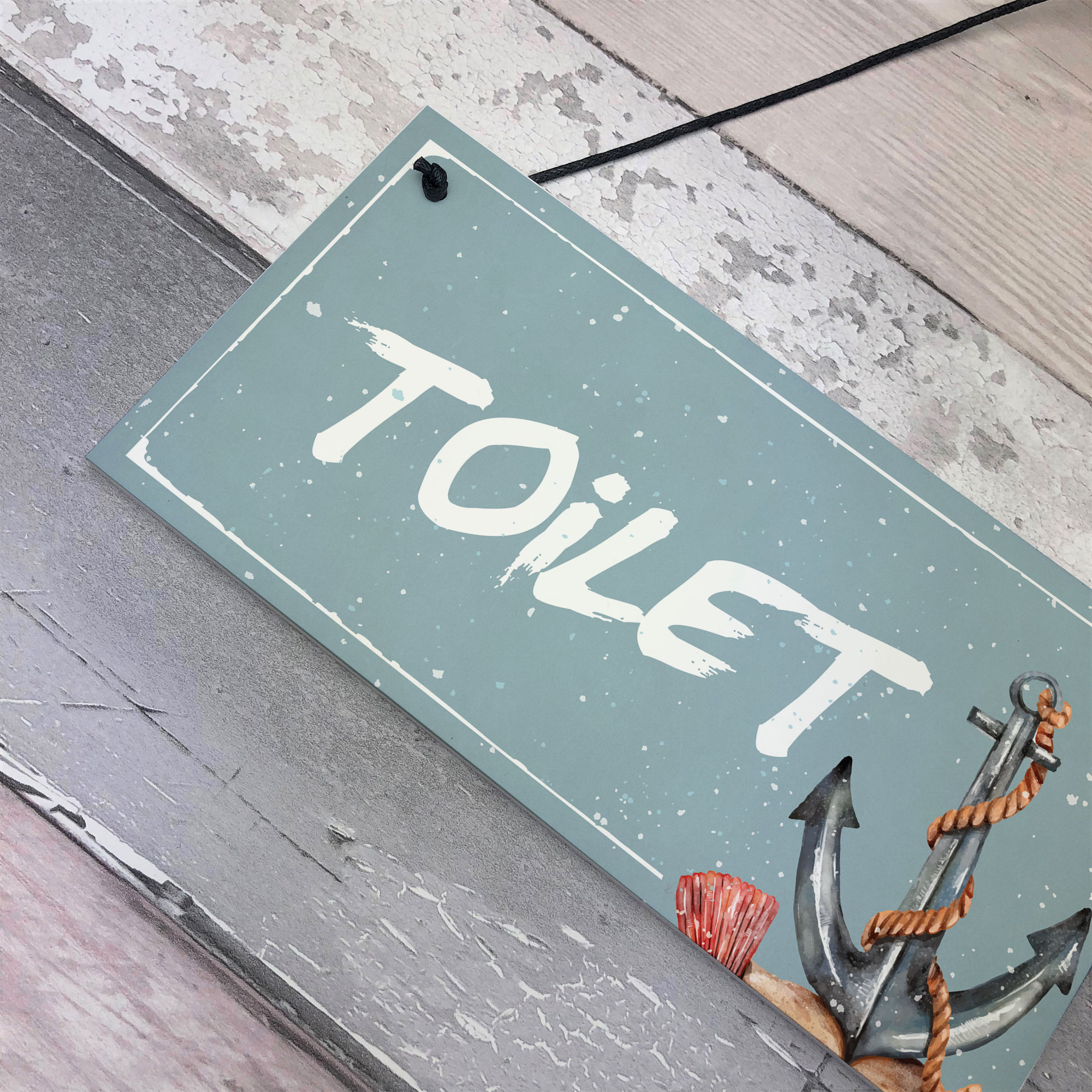 Nautical Toilet Bathroom Decor Gifts Home Decor Hanging Sign