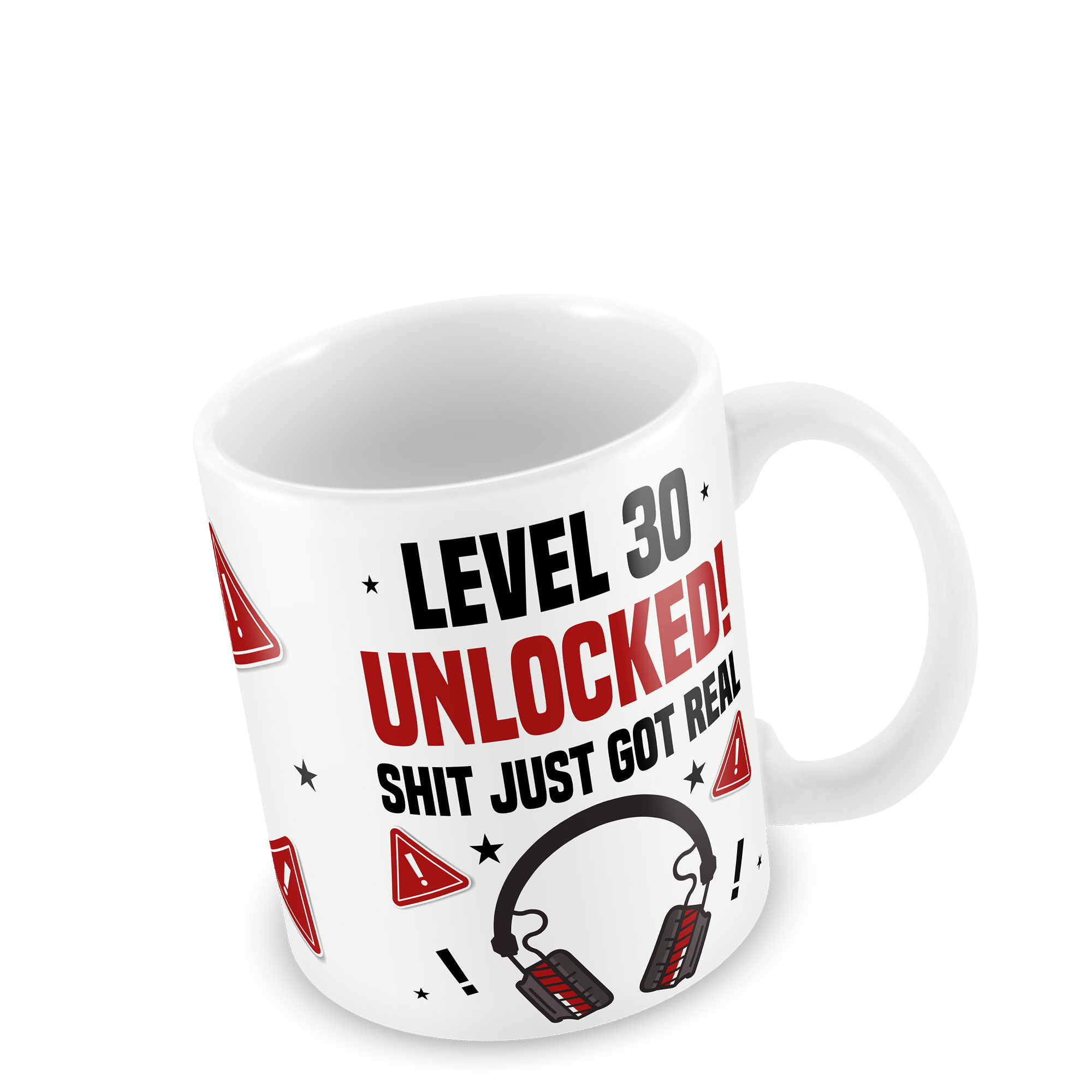 30th Birthday Mug Gamer Level Unlocked Gift For Him Her