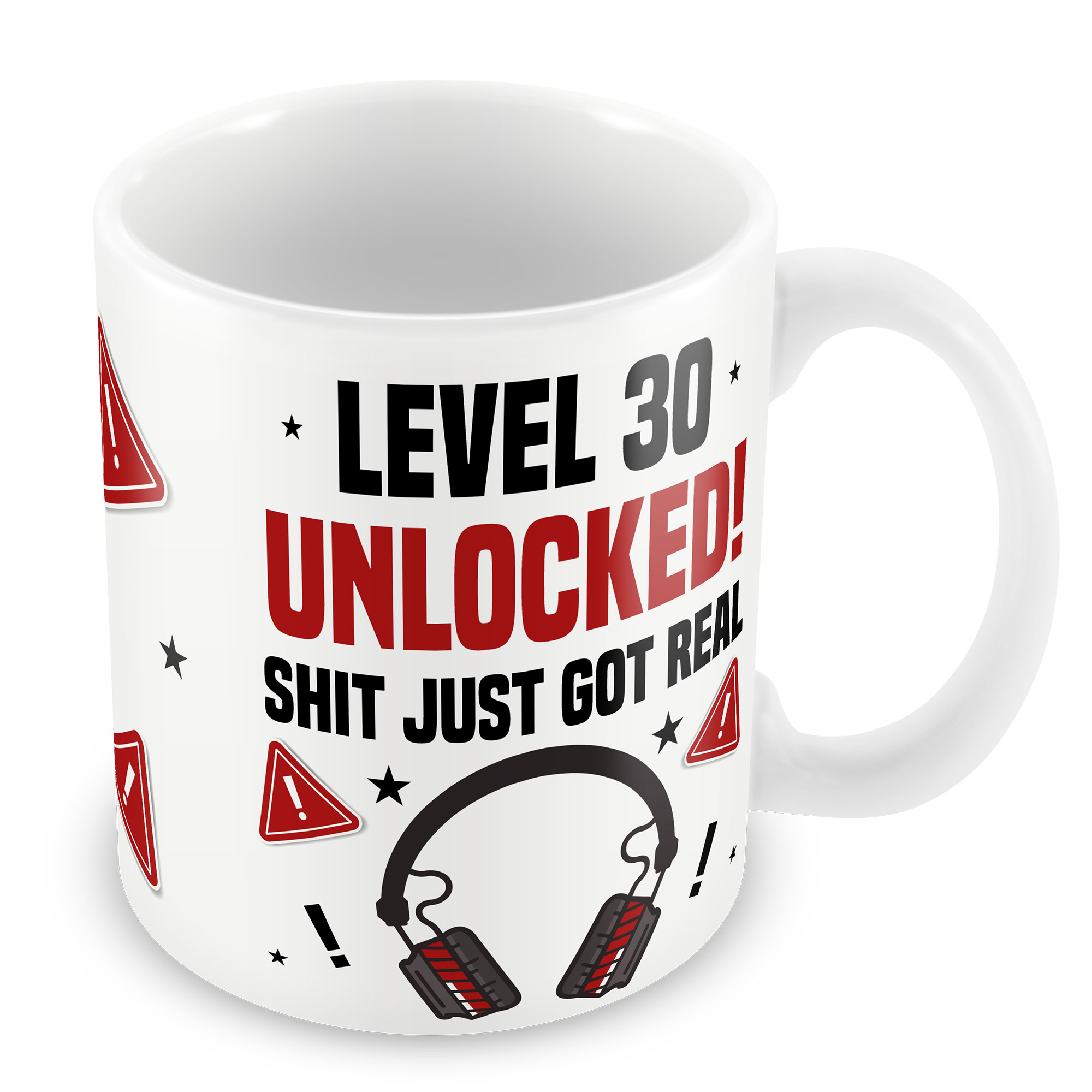 30th Birthday Mug Gamer Level Unlocked Gift For Him Her