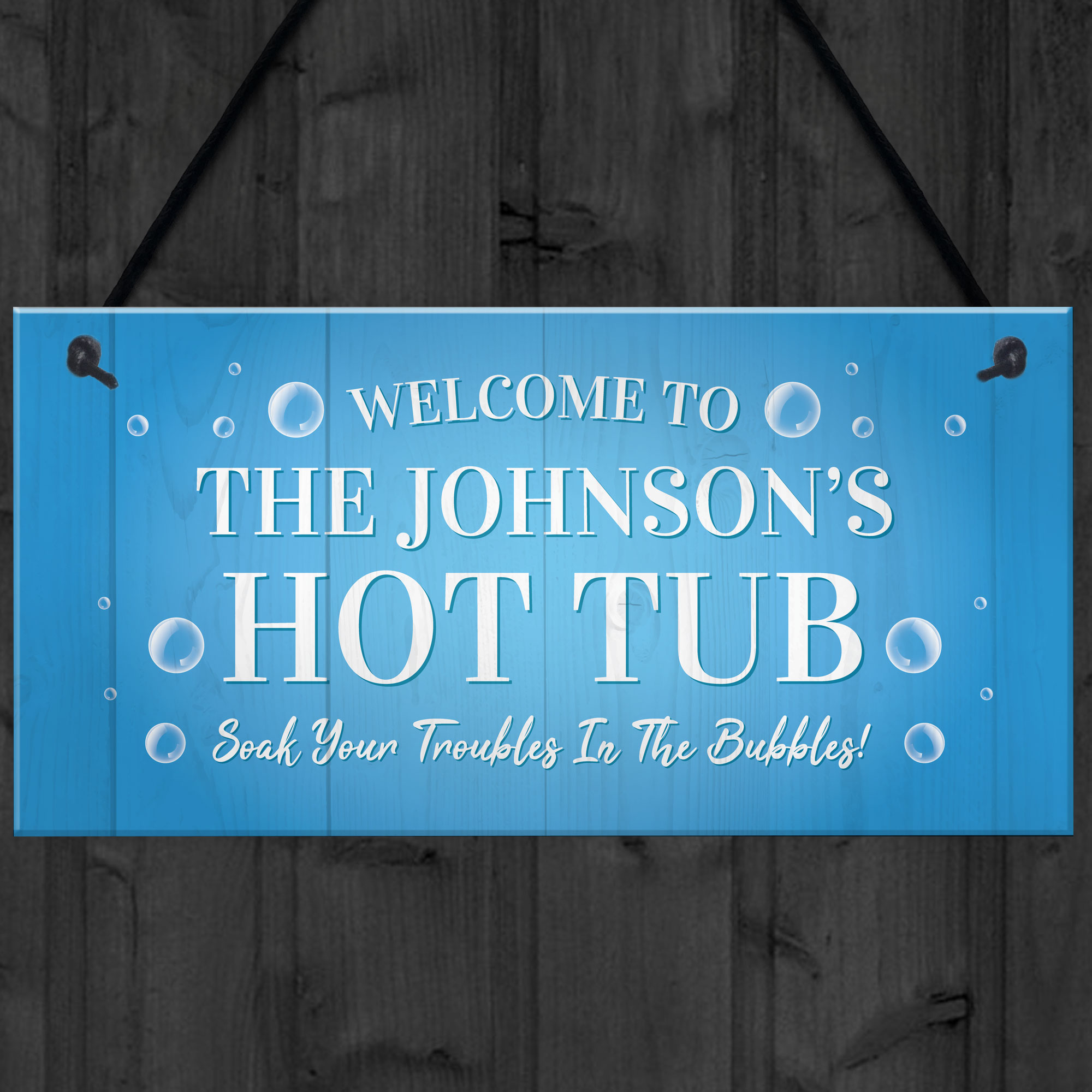 Personalised Hot Tub Decor Signs Novelty Hot Tub Signs And Plaques For Garden eBay