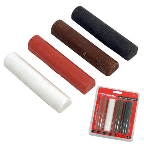 4PC Abrasive Polishing Paste Buffing Compound Kit For Surface Polishing