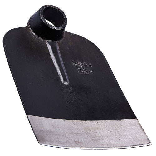 Heavy Duty HOE HEAD 3LB Garden Digging Steel Tool Wide Without Handle
