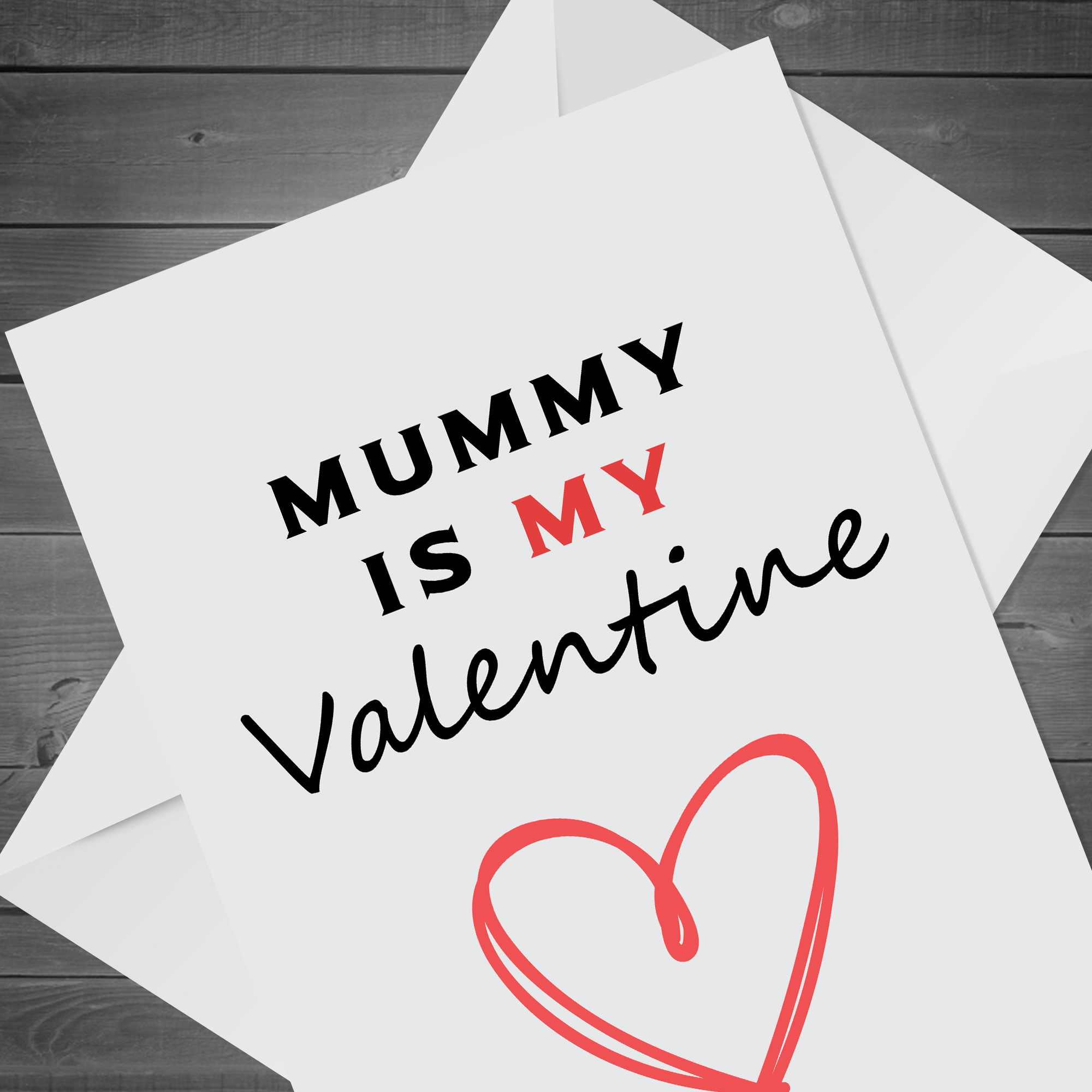 RED OCEAN Biglietto di auguri per la futura mamma, con scritta in lingua inglese Daddy to Be, in legno, a forma di cuore, idea regalo per baby shower