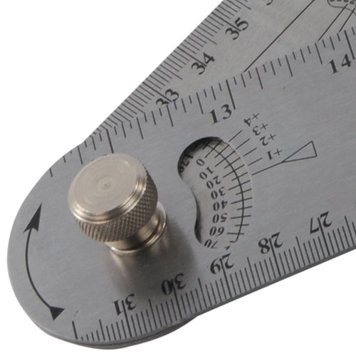 Brand New Engineering Easy Angle Protractor Rule Degree Measurement