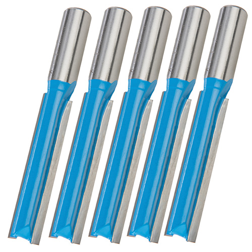 Brand New Set of 5 x 1/2 Inch TCT Kitchen Worktop Router Cutter Bit