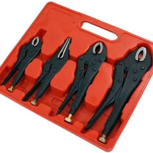 Heavy Duty 4 Pc Mole Grip Locking Wrench Pliers Tools Set Mole Grips