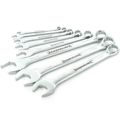 PRO QUALITY 8 PC BSW WHITWORTH COMBINATION SPANNER SET eBay