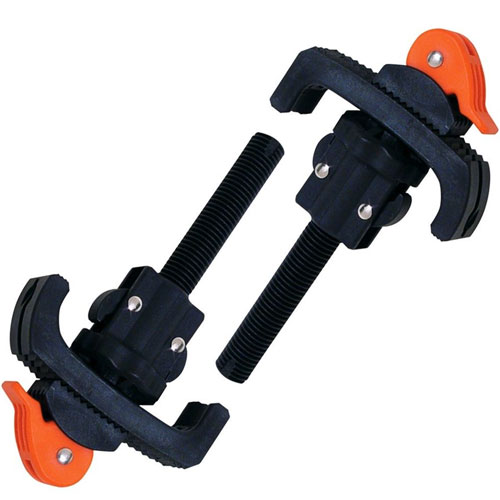 2 Piece Quick Release Workbench Clamps Fits 18-38mm Holes Workshop