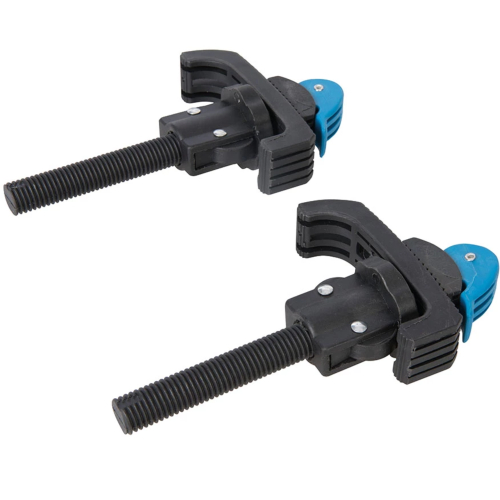 2 Piece Quick Release Workbench Clamps Fits 18-38mm Holes Workshop