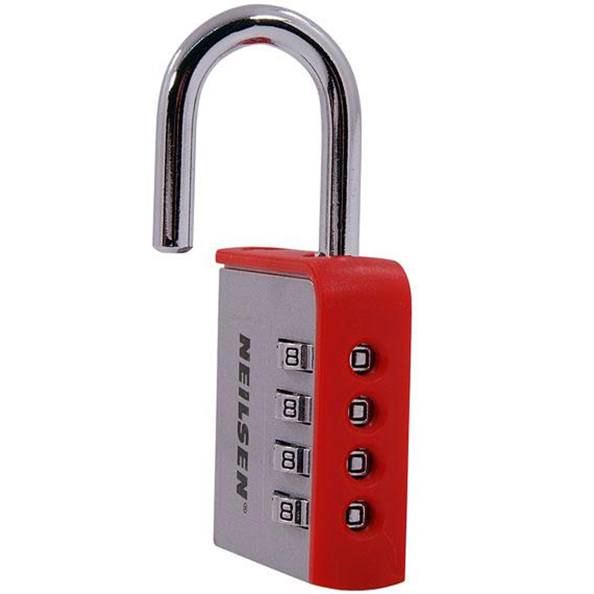 New 8cm Large 4 Dial Number Combination Padlock Sheds Toolboxes Gym