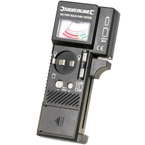Silverline Hand Held Battery, Bulb & Fuse Tester eBay
